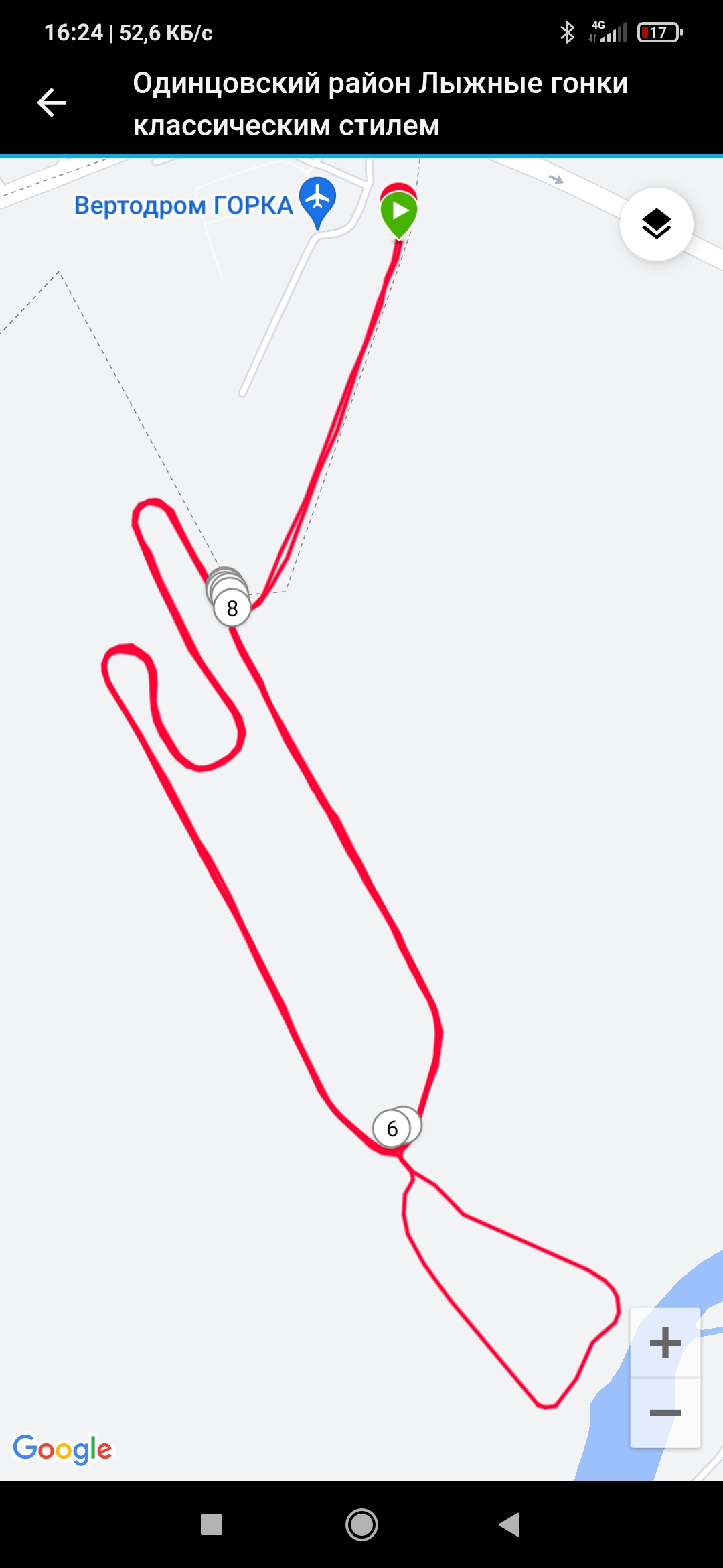 Вертодром Горка лыжная трасса вид 5.  
